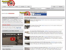 Tablet Screenshot of gunaddicts.com